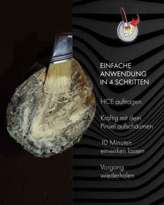 Thumbnail 7: Hoofgold HCE Hufreinigungs-Emulsion für Pferde - Ideal zur täglichen Reinigung & Pflege der Hufe - 250 ml