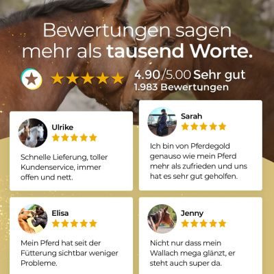 Thumbnail 6: Pferdegold Gelenke Muschelfrei Eimer 1.5kg