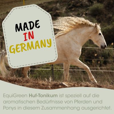 Thumbnail 3: cdVet EquiGreen Huf-Tonikum 1 L – Ergänzungsfutterlösung für den Hufstoffwechsel bei Pferden
