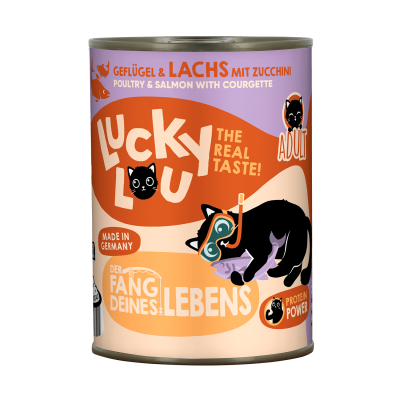 Thumbnail 1: Lucky Lou® Lucky Lou® Lifestage Adult Geflügel & Lachs 400g