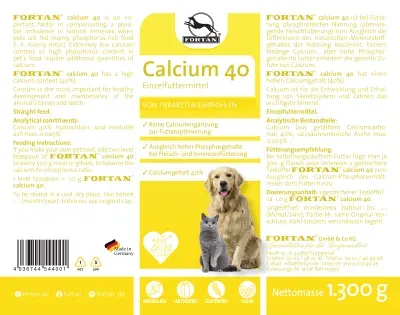Thumbnail 3: FORTAN Calcium 40 Pulver