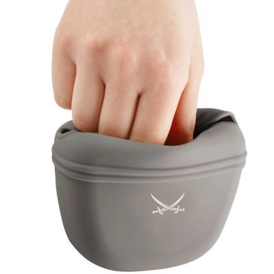 Thumbnail 6: HUNTER Silikon Snackbeutel Sansibar Morsum S, grau/beige