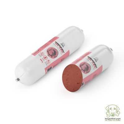 Bild 1 von 1: Ayka Ayka Hundewurst Truthahn - Pute - Pures Muskelfleisch - Monoprotein - Getreidefrei - Urlaubs-BARF