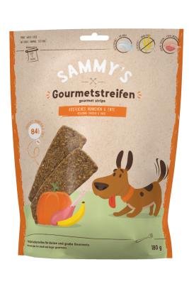 bosch Tiernahrung Sammy´s Gourmetstreifen Hühnchen & Ente