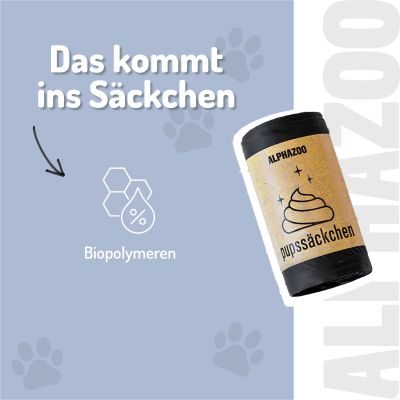 Thumbnail 4: ALPHAZOO Pupssäckchen Kotbeutel