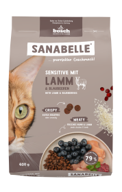 Sanabelle Sanabelle Sensitive Lamm – Trockenfutter sensible Katze – 400g