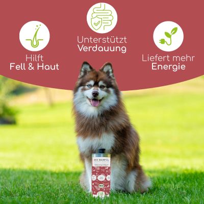 Thumbnail 7: Wolfsbacher Natur Bio Barf-Öl 1 Liter