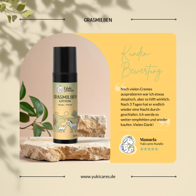 Thumbnail 4: Yuki cares Grasmilben Lotion