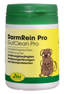 cdVet DarmRein Pro 40 g – Natürliche Darmreinigung für Hunde, Katzen & Heimtiere