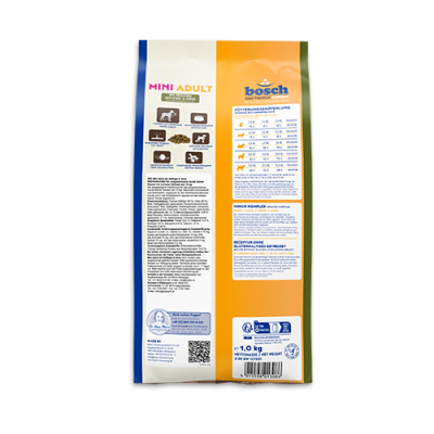 Thumbnail 2: bosch Tiernahrung HPC Mini Geflügel & Hirse – Trockenfutter – Immun-Komplex – 1kg