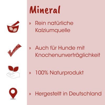 Thumbnail 6: cdVet Mineral 600 g – Natürliche Mineralstoffquelle für Barf-Hunde & -Katzen