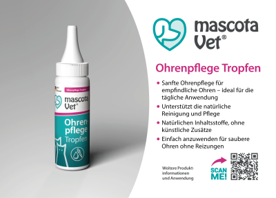 Thumbnail 2: mascota vet Ohrenpflegetropfen für Hunde & Katzen, 50 ml