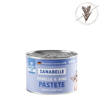 Sanabelle Sanabelle Nassfutter mit Forelle & Rind