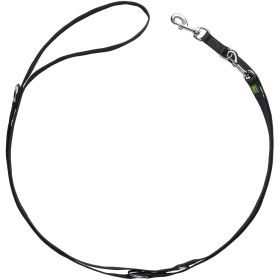 HUNTER Verstellbare Führleine Extra Long 25/300, schwarz