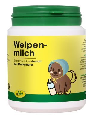 cdVet Welpenmilch 90 g – Natürliche Milchersatznahrung für Hunde Wuchs
