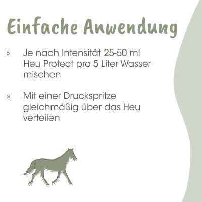 Thumbnail 7: cdVet EquiGreen Heu Protect 2,5 L – Natürliches Sprühkonzentrat zur Heubehandlung bei Sporenbelastung
