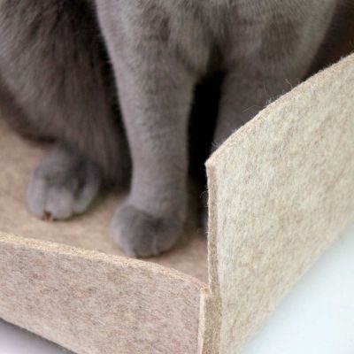 Thumbnail 4: stylecats® Katzenbett Groovie geschlossen XS (35 x 35 cm), anthrazit