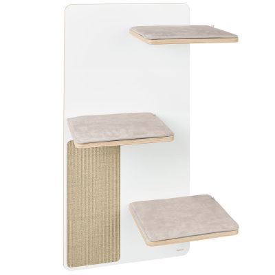 Thumbnail 4: stylecats® Kratzwand Relex 3 Liegeflächen Sisal beige Cozy beige, 70 x 37,5 x 120 cm