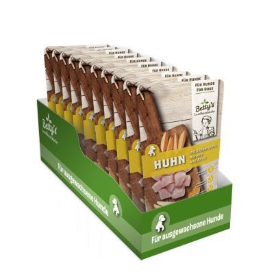 Thumbnail 3: Betty's Landhausküche Nassfutter für Hunde mit Huhn und Süßkartoffel 20x 125g im Frischebeutel