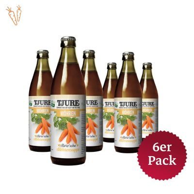 Thumbnail 3: TJURE TJURE - Moro´sche Möhrensuppe - 6er Pack | bei Magen Darm Problemen | Durchfall |