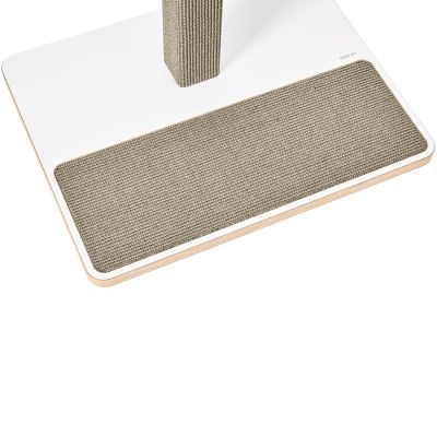 Thumbnail 3: stylecats® Kratzbaum Home weiß 3 Liegeflächen nur unterer Stamm hellgrau/hellgrau, 145 cm