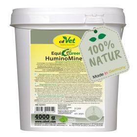 cdVet EquiGreen HuminoMineral 4 kg – Mineralergänzungsfuttermittel mit HuminoMin-Komplex® für Pferde