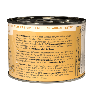 Thumbnail 5: catz finefood® catz finefood® Classic N° 7 - Rind & Kalb 200g
