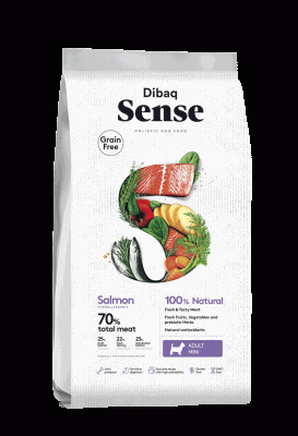 Dibaq Sense Trockenfutter getreidefrei Lachs MINI 2kg