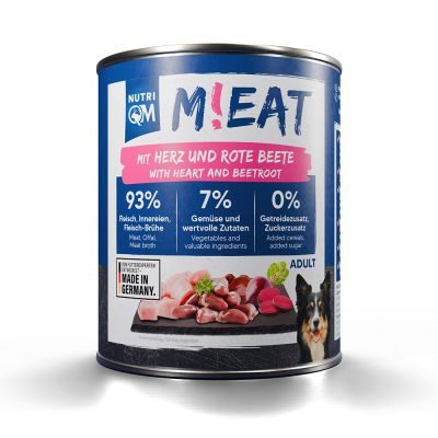 NutriQM NutriQM M!EAT Herz & Rote Beete 6 x 800g