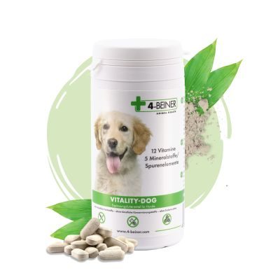4-Beiner 4-BEINER VITALITY-DOG - Nahrungsergänzung - Futterergänzung für Hunde