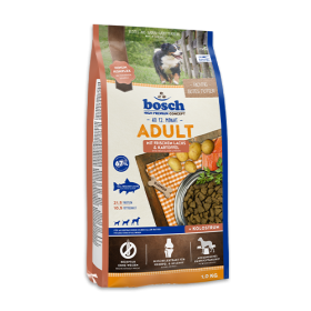 bosch Tiernahrung HPC Lachs & Kartoffel Hundefutter – leicht verdaulich – 15kg