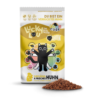 Thumbnail 3: Lucky Lou® Lucky Lou® Food Code Lifestage Adult Geflügel & Huhn 1,7 kg