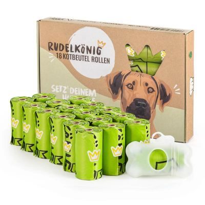 Thumbnail 3: Rudelkönig Hundekotbeutel 270 Kotbeutel für Hunde aus recyceltem Kunststoff, Hundekotbeutel