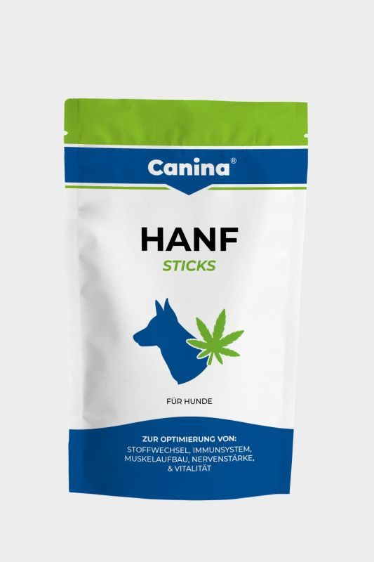 Canina Hanf Sticks gesunder Hundesnack 200 g