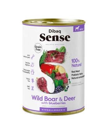 Dibaq Sense Nassfutter getreidefrei Wild 380g