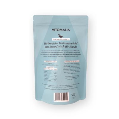 Thumbnail 3: Vitomalia Trainingssnacks Ente - 500g