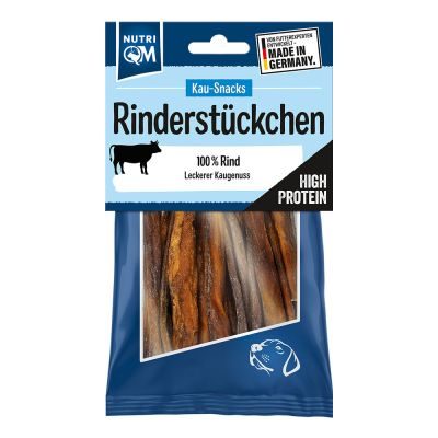 NutriQM Naturals Rinderstückchen 5 x 50g