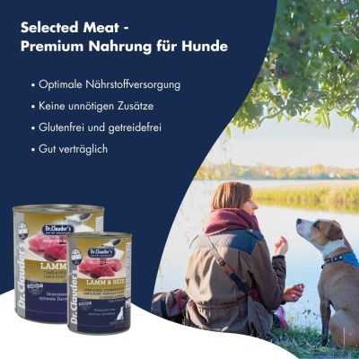 Thumbnail 5: Dr.Clauder’s Selected Meat Lamm & Reis 800g
