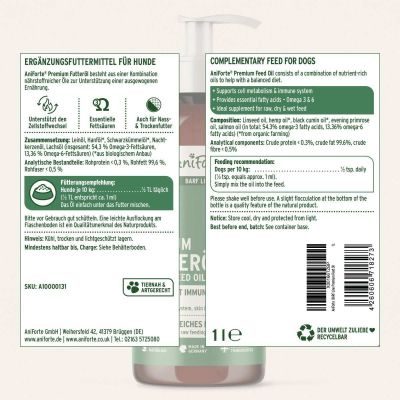Thumbnail 2: AniForte BARF-Line Premium Futteröl 500 ml