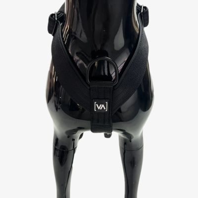 Thumbnail 4: Vitomalia VitomaliaKlassisches Y-Hundegeschirr mit abstehender Innenfütterung - Nero Schwarz
