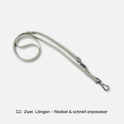 Thumbnail 4: Neo Animal Führleine Pura - 2-fach verstellbar - Hellgrau / S