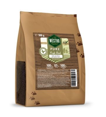 WESTHO petfood "Ente mit Reis" mit 67 % Ente 500g