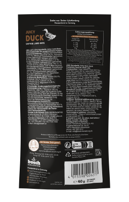 Thumbnail 2: Sanabelle Sanabelle Juicy Land-Ente – Katzefutter – getreidefrei – 40g