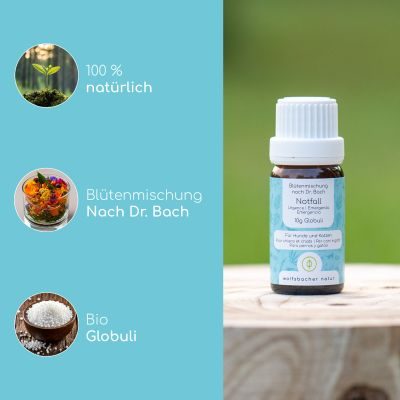 Thumbnail 6: Wolfsbacher Natur Bachblüten Globuli – Notfall
