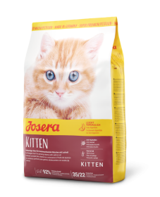 Josera Kitten – Trockenfutter für Katzen mit Reis – 8x400g