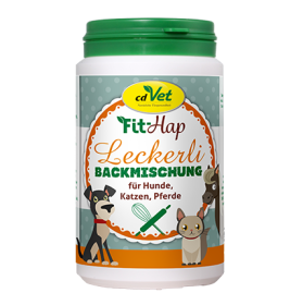 Fit-Hap Backmischung Leckerli 180 g – Selbstgebackene Tierkekse mit 100 % natürlichen Zutaten