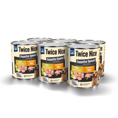 Thumbnail 6: NutriQM NutriQM Twice Nice Pute & Hühnerbrustfilet 6 x 800g