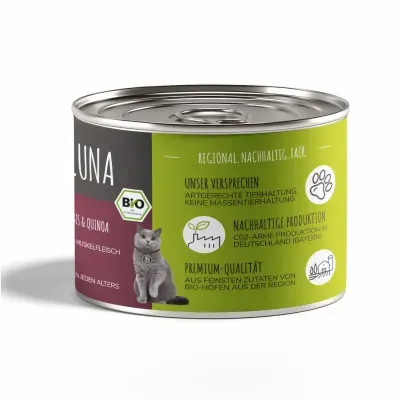 Thumbnail 2: Baluna Bio-Rind mit Kürbis & Quinoa 200g