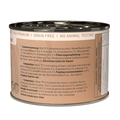 Thumbnail 2: catz finefood® catz finefood® Classic N° 9 - Wild 200g