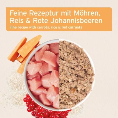 Thumbnail 9: AniForte Nassfutter LandChicken – "Huhn mit Möhren" 6 x 800 g